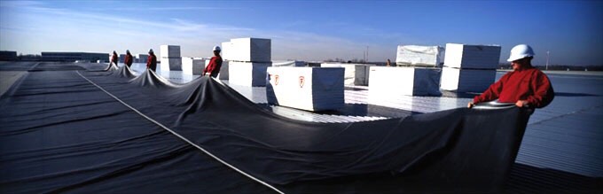 Toiture plate EPDM en Wallonie